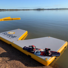 Load image into Gallery viewer, V Deck Pontoon Bartlett Recreational Inflatable Pontoon Skadr Dock Jetty Australia

