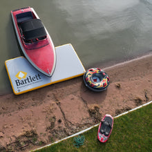 Load image into Gallery viewer, V Deck Pontoon Bartlett Recreational Inflatable Pontoon Skadr Dock Jetty Australia
